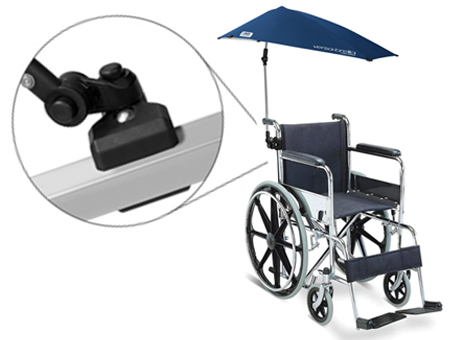 Paraguas para silla de ruedas